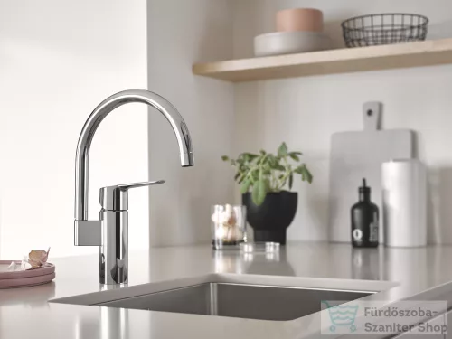 Grohe Quickfix START 1 funkciós mosogató csaptelep,króm 30469000