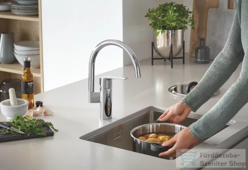 Grohe Quickfix START 1 funkciós mosogató csaptelep,króm 30469000