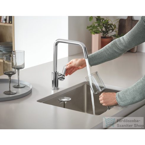 Grohe Quickfix START 1 funkciós mosogató csaptelep,króm 30470000