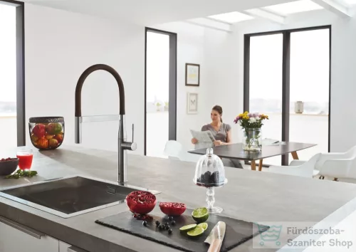 Grohe ESSENCE mosogató csaptelep,Supersteel 30503DC0