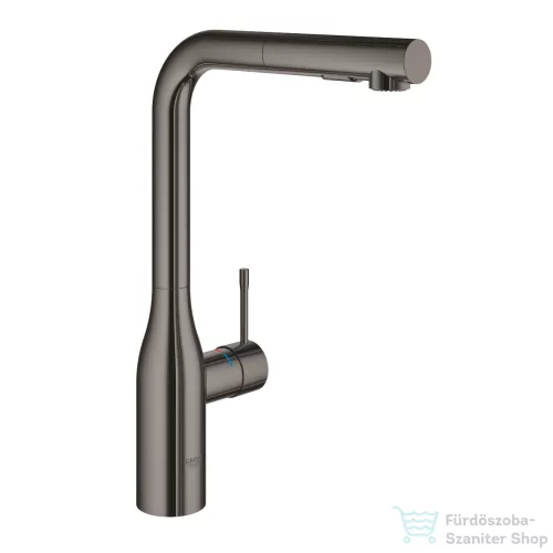 Grohe ESSENCE kihúzható fejes,2 funkciós mosogató csaptelep,Hard Graphite 30504A00