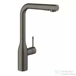   Grohe ESSENCE kihúzható fejes,2 funkciós mosogató csaptelep,Brushed Hard Graphite 30504AL0