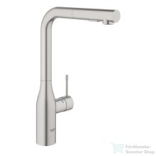   Grohe ESSENCE kihúzható fejes,2 funkciós mosogató csaptelep,Supersteel 30504DC0