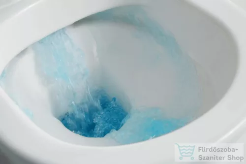 Kielle Genesis New falra szerelhető WC szett, Kielle OUDEE rimless WC softclose ülőkével, Gemini New II fényes fehér/króm nyomólappal, fehér 30528SS04