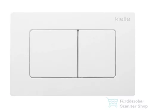 Kielle Genesis New falra szerelhető WC szett, Kielle OUDEE rimless WC softclose ülőkével, Gemini New III fehér nyomólappal, fehér 30528SS07