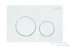 Kielle Genesis New falra szerelhető WC szett, Kielle GAIA rimless WC softclose ülőkével, Gemini New I fényes fehér nyomólappal, fehér 30528SS10