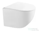 Kielle Genesis New falra szerelhető WC szett, Kielle GAIA rimless WC softclose ülőkével, Gemini New I fényes fehér nyomólappal, fehér 30528SS82
