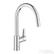 Grohe Quickfix START EDGE kihúzható fejes,1 funkciós mosogató csaptelep,króm 30550000