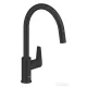 Grohe QuickFix START Edge kihúzható fejes, 1 funkciós mosogató csaptelep, matt fekete 305502430