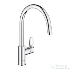   Grohe Quickfix START LOOP kihúzható fejes,1 funkciós mosogató csaptelep,króm 30556000
