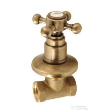   Sapho REITANO ANTEA falba süllyesztett elzáró szelep, meleg, 1/2", bronz (3056H)