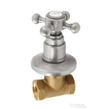   Sapho REITANO ANTEA falba süllyesztett elzáró szelep, hideg, 1/2", nikkel (3058C)