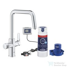   Grohe BLUE Pure Start mosogató csaptelep kezdőkészlet Ultrasafe szűrővel,króm 30594000