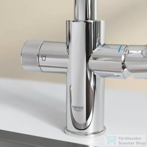 Grohe BLUE Pure Start Filter mosogató csaptelep,króm 30595000