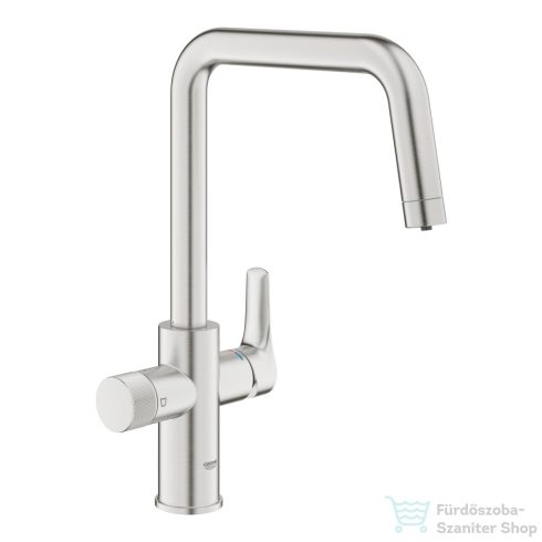 Grohe BLUE Pure Start Filter mosogató csaptelep,Supersteel 30595DC0