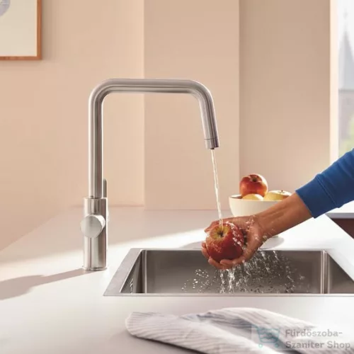 Grohe BLUE Pure Start Filter mosogató csaptelep,Supersteel 30595DC0
