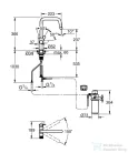 Grohe BLUE Pure Start mosogató csaptelep kezdőkészlet aktív-szénszűrővel,Króm 30596000