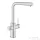 Grohe BLUE Pure Minta Filter kihúzható fejes mosogató csaptelep,Supersteel 30601DC0