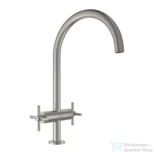 Grohe ATRIO álló mosogató csaptelep,Supersteel 30609DC0