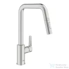Grohe QuickFix START kihúzható fejes,2 funkciós mosogató csaptelep,Supersteel 30631DC0
