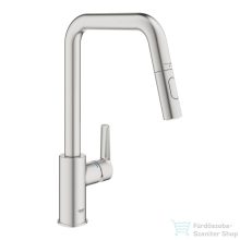   Grohe Quickfix START kihúzható fejes,2 funkciós mosogató csaptelep,Supersteel 30631DC0