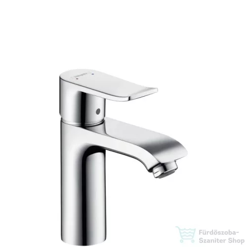 Hansgrohe METRIS 110 egykaros mosdó csaptelep, automata leeresztővel, króm 31080000