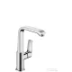 Hansgrohe METRIS magasított mosdócsaptelep, lefolyógarnitúra nélkül króm 31081000