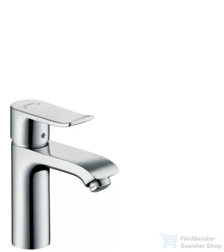 Hansgrohe METRIS egykaros mosdó csaptelep 110 DN15, leeresztő nélkül, króm 31084000