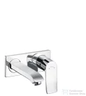 Hansgrohe METRIS egykaros, falsík alatti mosdócsaptelep DN15, 165 mm-es kifolyóval 31085000