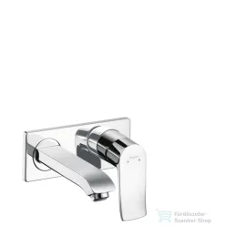   Hansgrohe METRIS egykaros, falsík alatti mosdócsaptelep DN15, 165 mm-es kifolyóval 31085000