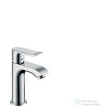   Hansgrohe METRIS egykaros mosdó csaptelep 100 DN15, kézmosóhoz, automata leeresztővel, króm 31088000