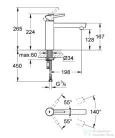 Grohe Concetto mosogató csaptelep 31128001