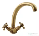 Sapho ANTEA Mosogató csaptelep, mag. 26,5 cm, bronz 3116