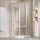 Ravak SUPERNOVA SKCP4-90 90x90x195 cm-es negyedköríves tolóajtós zuhanykabin,Szatén+Grape 3117OU02ZG