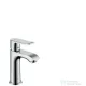 Hansgrohe METRIS egykaros mosdó csaptelep 100 DN15, kézmosókhoz, leeresztő nélkül, króm 31186000