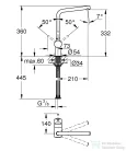 Grohe MINTA EGYKAROS MOSOGATÓCSAP 1/2? matt warm sunset 31375DL0