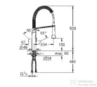 Grohe K7 egykaros mosogató csaptelep  31379000
