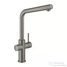 Grohe BLUE HOME csaptelep kezdőkészlet vízszűrő funkcióval, Brushed Hard Graphite 31454AL1
