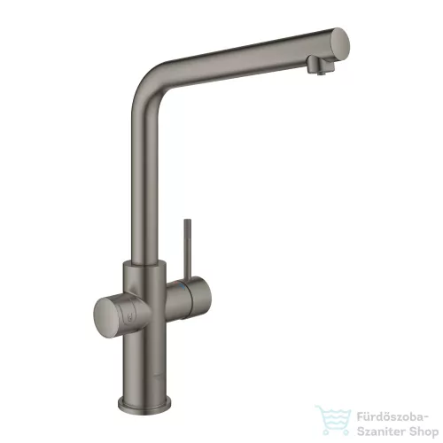 Grohe BLUE HOME csaptelep kezdőkészlet vízszűrő funkcióval, Brushed Hard Graphite 31454AL1