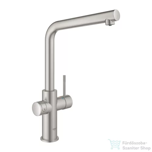 Grohe BLUE HOME csaptelep kezdőkészlet vízszűrő funkcióval,Supersteel 31454DC1
