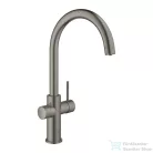 Grohe BLUE HOME C kifolyós csaptelep kezdőkészlet vízszűrő funkcióval,Brushed Hard Graphite 31455AL1