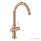 Grohe BLUE HOME C kifolyós csaptelep kezdőkészlet vízszűrő funkcióval,Brushed Warm Sunset 31455DL1