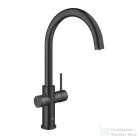 Grohe BLUE HOME C kifolyós csaptelep kezdőkészlet vízszűrő funkcióval,Bársony fekete 31455KS1