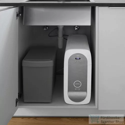 Grohe BLUE HOME C kifolyós csaptelep kezdőkészlet vízszűrő funkcióval,Bársony fekete 31455KS1