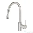 Grohe CONCETTO EGYKAROS MOSOGATÓCSAP 1/2? matt szuperacél 31483DC2