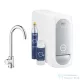 Grohe BLUE HOME C kifolyós Mono csaptelep kezdőkészlet vízszűrő funkcióval,Króm 31498001