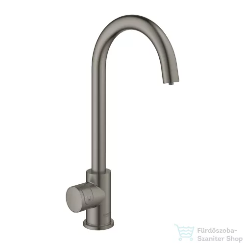 Grohe BLUE HOME C kifolyós Mono csaptelep kezdőkészlet vízszűrő funkcióval,Brushed Hard Graphite 31498AL1