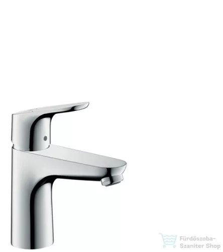 Hansgrohe FOCUS mosdó csaptelep 100, leeresztő nélkül, króm 31517000