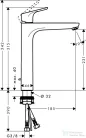 Hansgrohe FOCUS  mosdócsaptelep króm 31531000