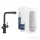 Grohe BLUE HOME L kifolyós,kihúzható fejes csaptelep kezdőkészlet vízszűrő funkcióval,Bársony fekete 31539KS0